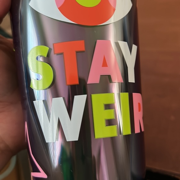 STARBUCKS TUMBLER 24OZ.STAY WEIRD UNISEX nwt - Picture 4 of 12
